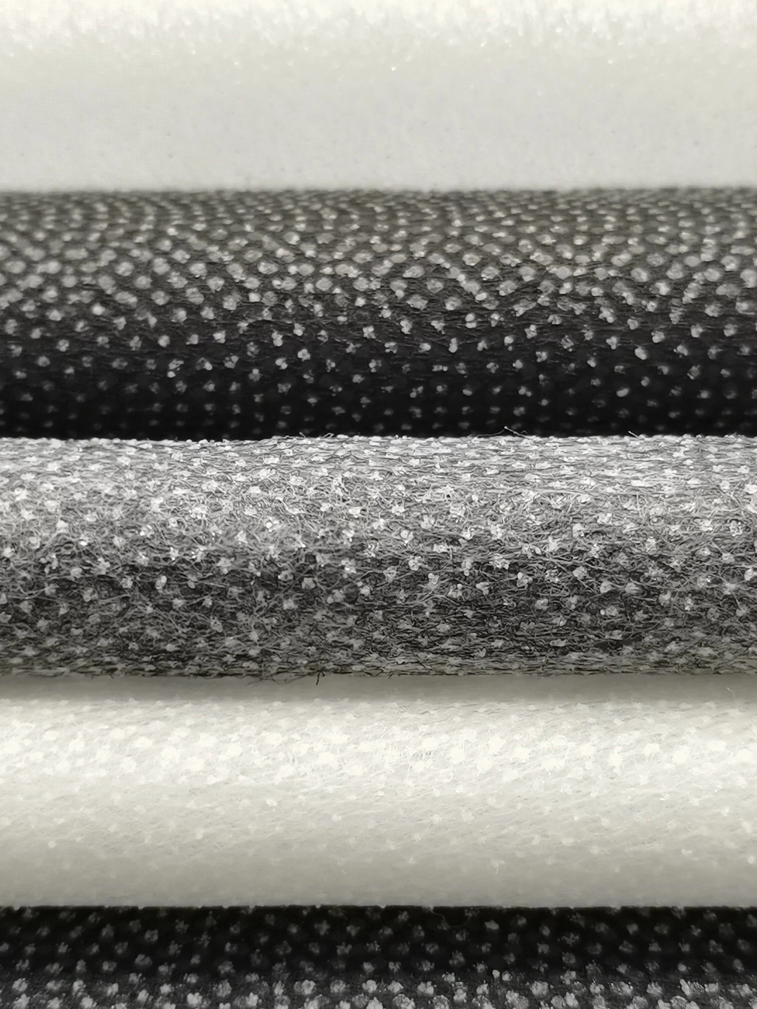 25GSM Nylon & Polyester Mixed Fusible Interlining Thermal Bonded Fabric