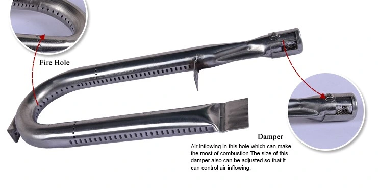 Sinopts Stainless Stove Gas Fireplace Burner Parts