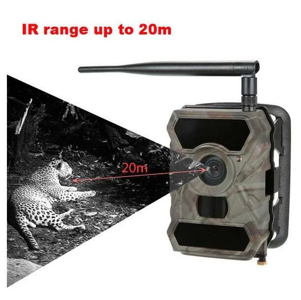 Digital Hunting Camera 940nm Trail Game Camera 3G Network