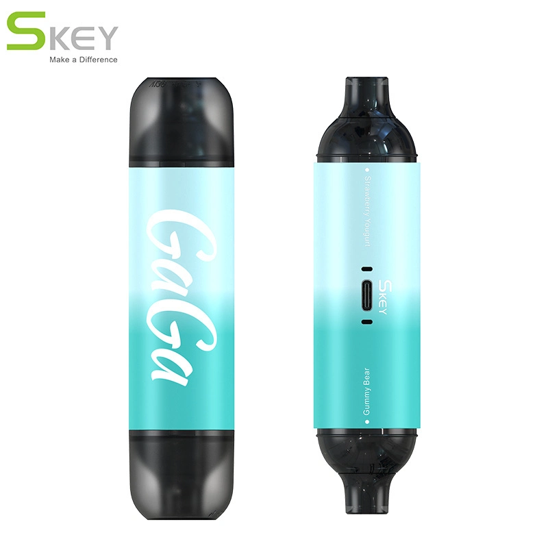 Usine de Shenzhen Meilleure vente Gaga 0% 2% 5% 7000bouffées de 20 saveurs e-cigarette jetable Custom vaporisateur Vape OEM de gros de plume je