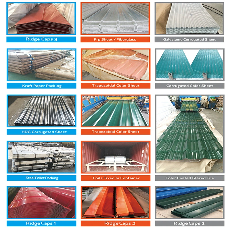 HS Code Building Materials Ss400 Q235 Q345r SA302 SA516 A572 S275 S355 Galvanized Corrugated Steel