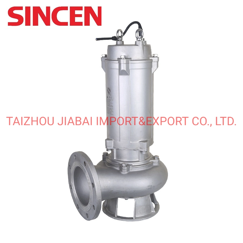 Industrial Submersible Wastewater Pumps Submersible Pump for Sewage Application