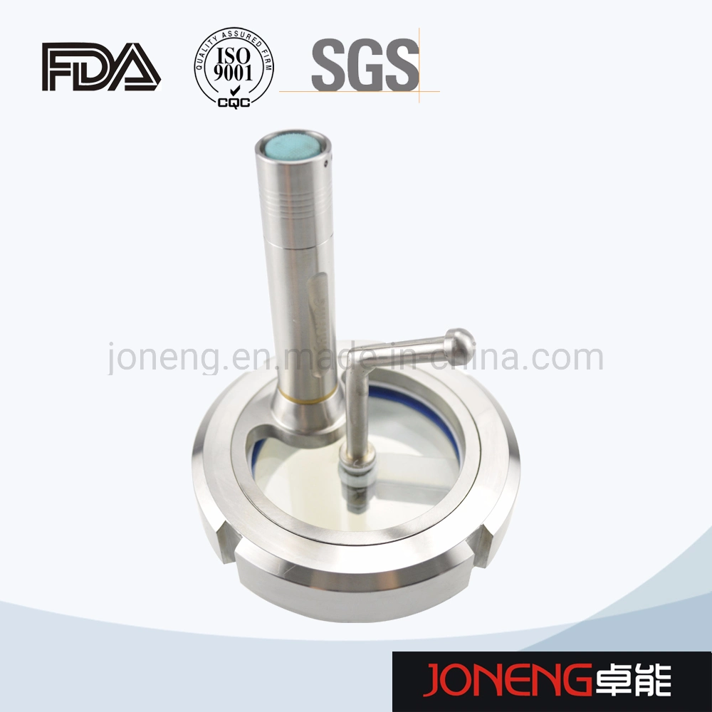 Stainless Steel Sanitary Sight Glass with Light (JN-SG1006)