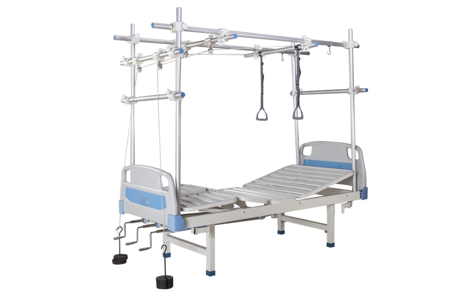 El equipo de Hospital OEM ABS cama de Hospital Ortopédico cuatro Cranktraction cama de cuidados médicos