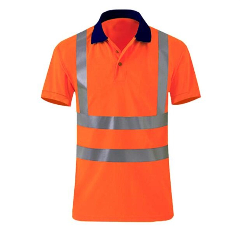 Seguridad Reflective Working Camiseta de Trabajo ropa de trabajo Polo