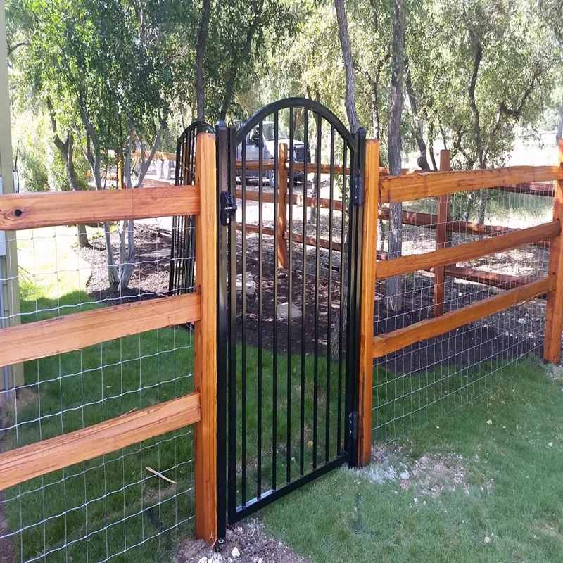 Wholesale Customizatiom a Metal Gate with One Side Open