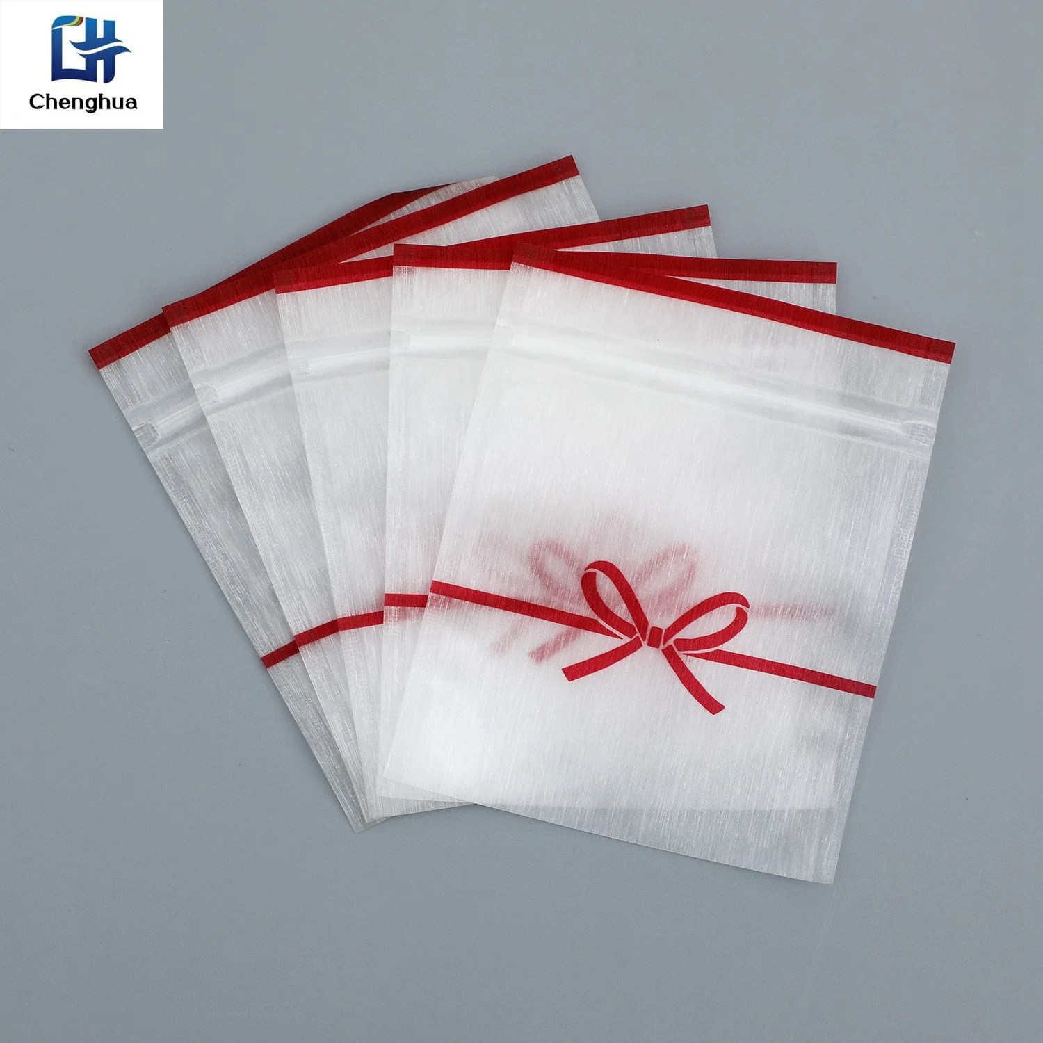 Recycle Accept Custom LDPE Plastic Zipper Ziplock Bag for Cosmetics