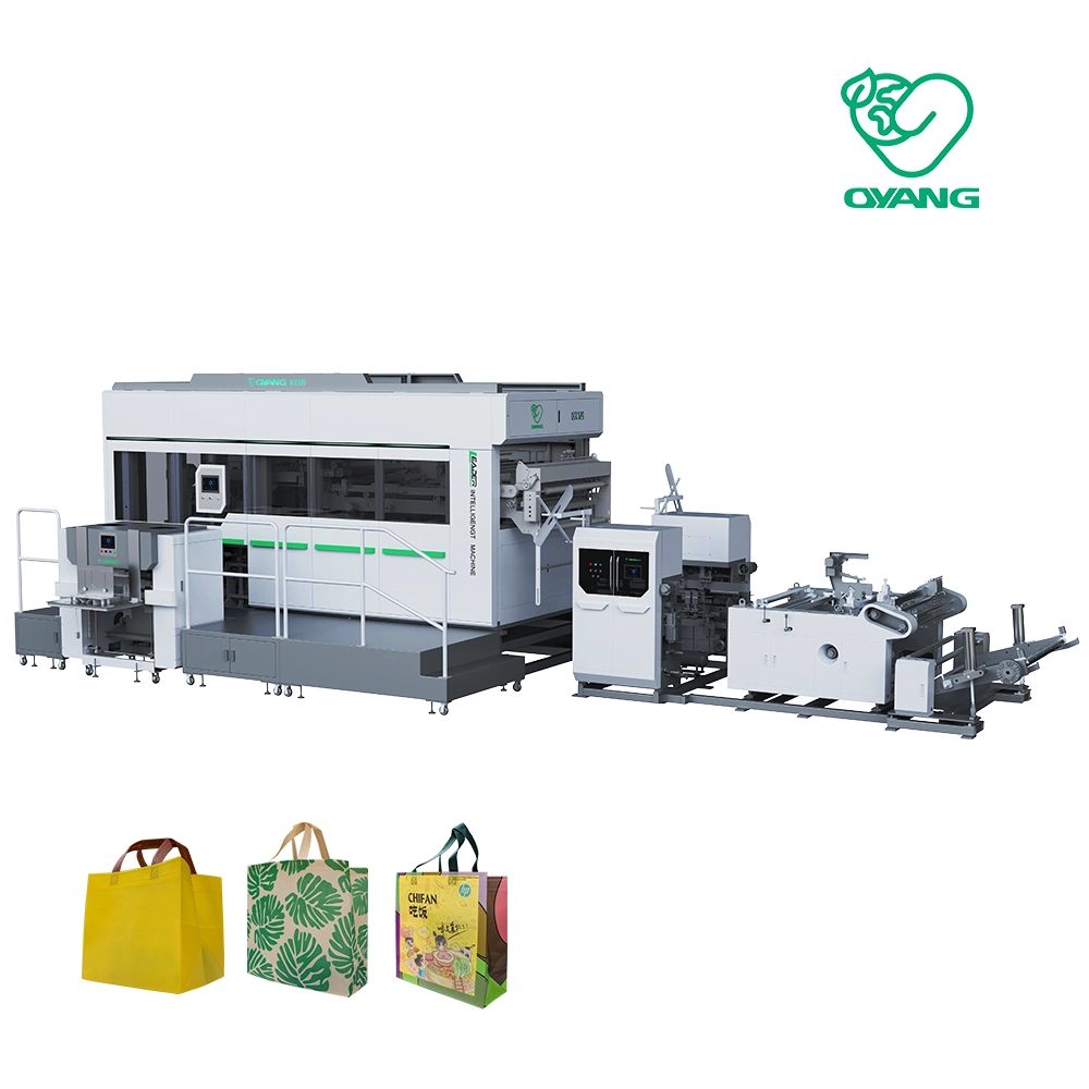 380V Heat-Sealing Ounuo Maker Gift Making Nonwoven Box Bag Machine with High quality/High cost performance 