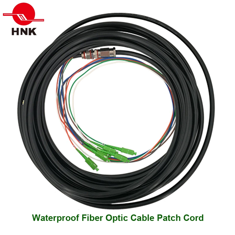 2 Cores Outdoor Singlemode Multimode Waterproof Fiber Optic Pigtail