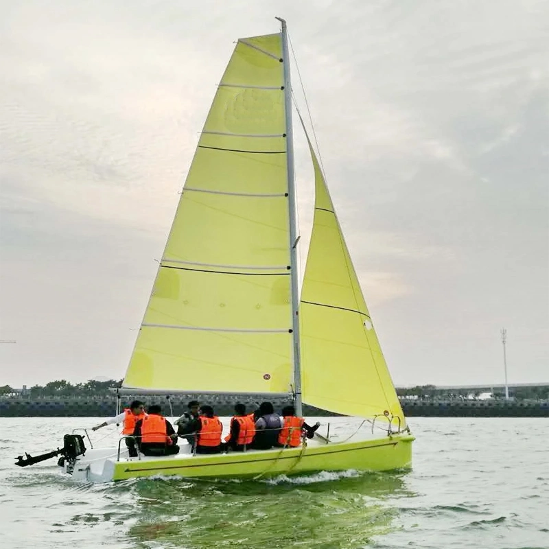 FRP Material High Hardness Sailboat for Sale