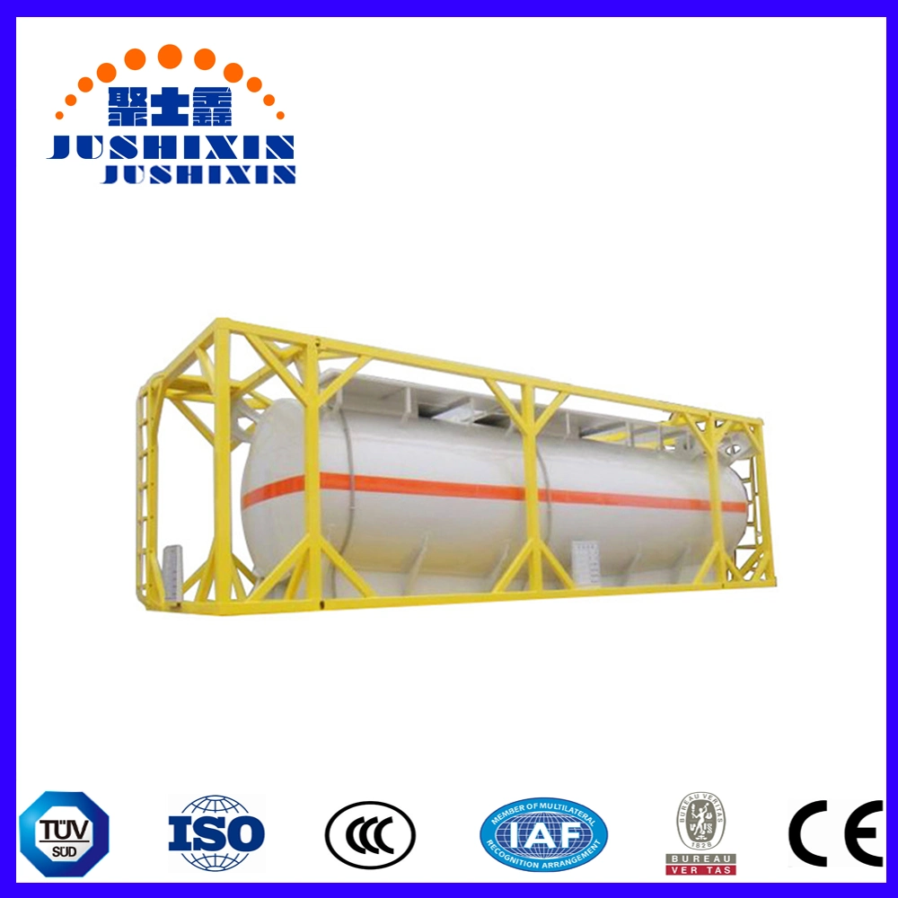 40FT Standard ISO Chemical Storage Tank ISO HCl Acid Tanker Container