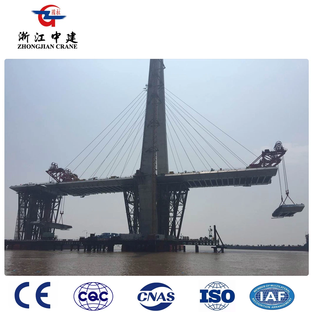 180 Ton Segment Lifter for Bridge Construction / Bridge Deck Lifting Equipment