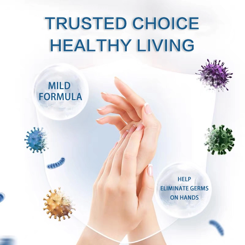 60-75% Alcohol Liquid Antibacterial, Eliminates 99.999% of Germs and Bacteria on Hands, Hand Sanitizer