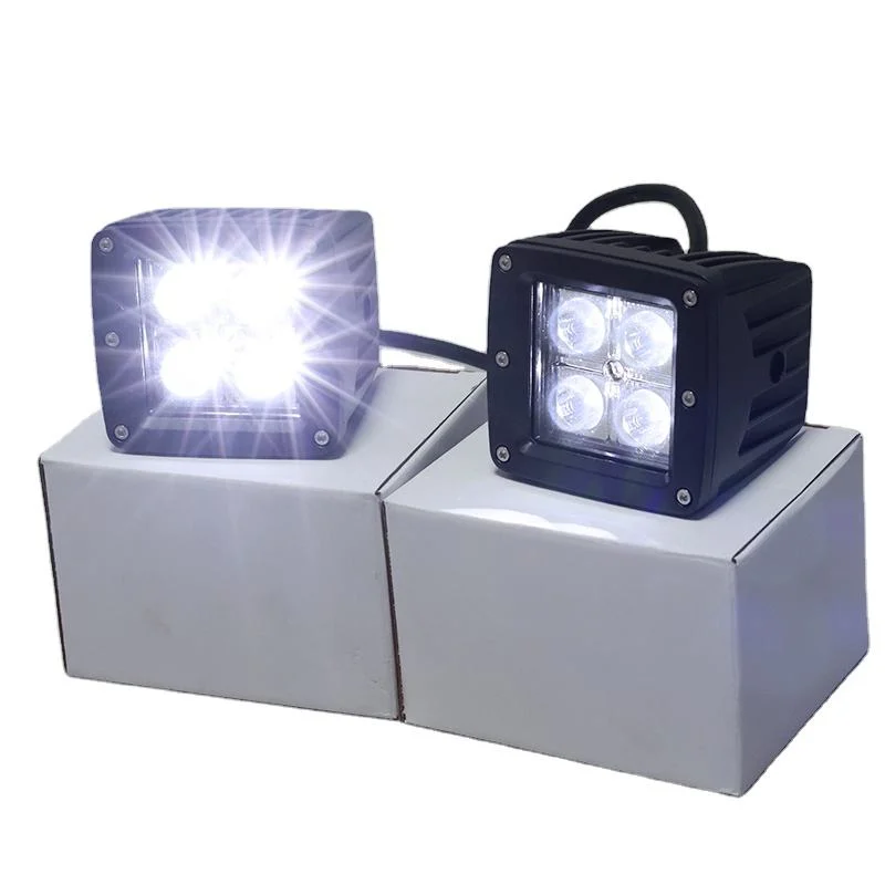 Factory Supply 4 LED Working Light 10~30V 16W LED Work Light off-Road Car Tripcraft Lamp for Jeep Wrangler
