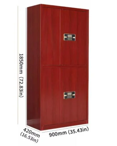 Steel Safe Cupboard Digital Lock Security Office Storage Cabinet Filing Cabinet