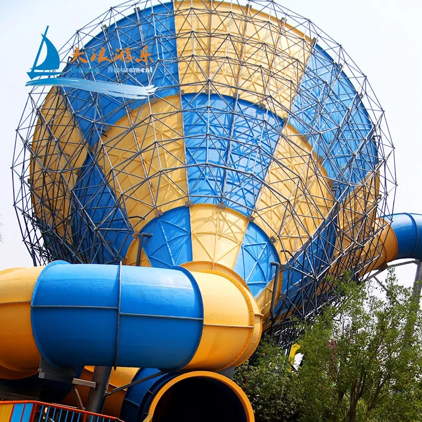 Water Park Playgrounds Swimming Pool Slide Garden Equipments