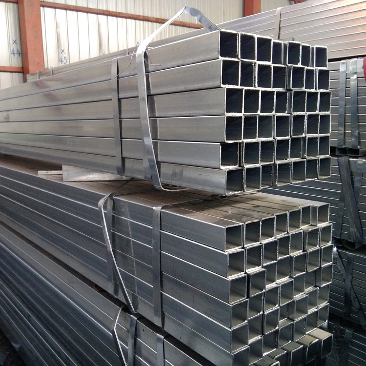 Factory Direct Sales Galvanized Steel Pipe 20X20mm for Making Furniture Spot Issue