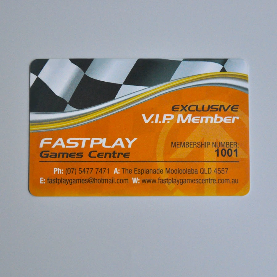 Beautiful PVC Printing Magnetic Stripe Card for Game Promotion