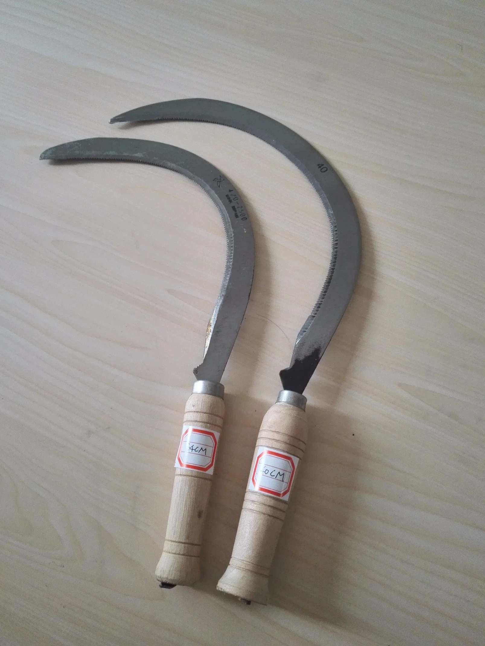 Types of Sickle Wooden Handle Sickle