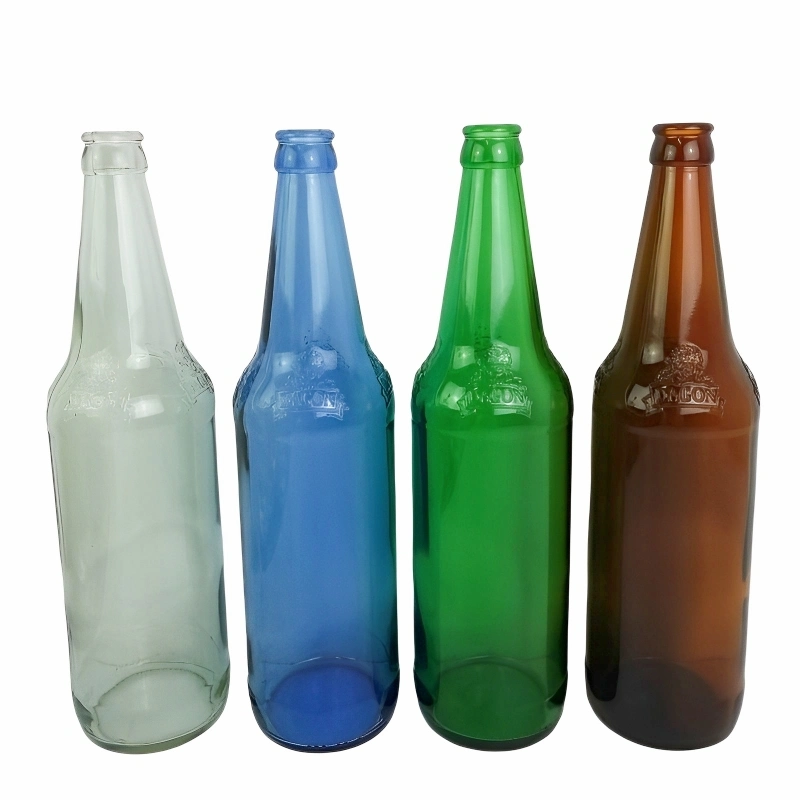 200ml 275ml 330ml 500ml 640ml 650ml Flint Amber Green Glass Beer Bottles