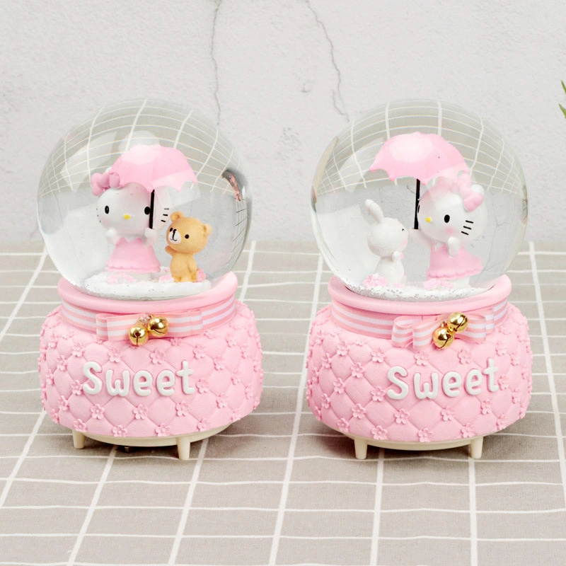 Unique Design Hot Sale Christmas Style Cheap Flamingo Snow Globe