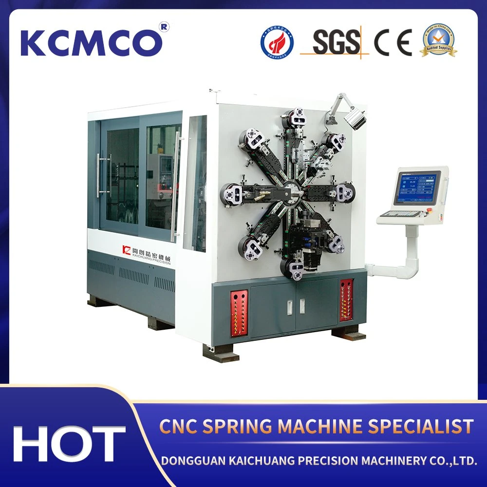 Metal Spring Machine 8mm 12  Axis CNC Compression Spring Forming Machine for Stainless Steel Car Spring Coiling Machine