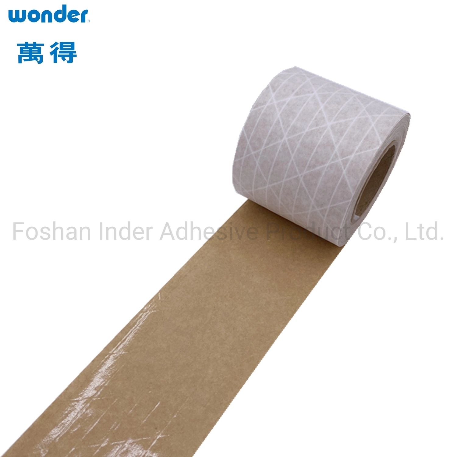 Economy Water Activate Gummed Kraft Paper Tape Coated with Starch Adhesive