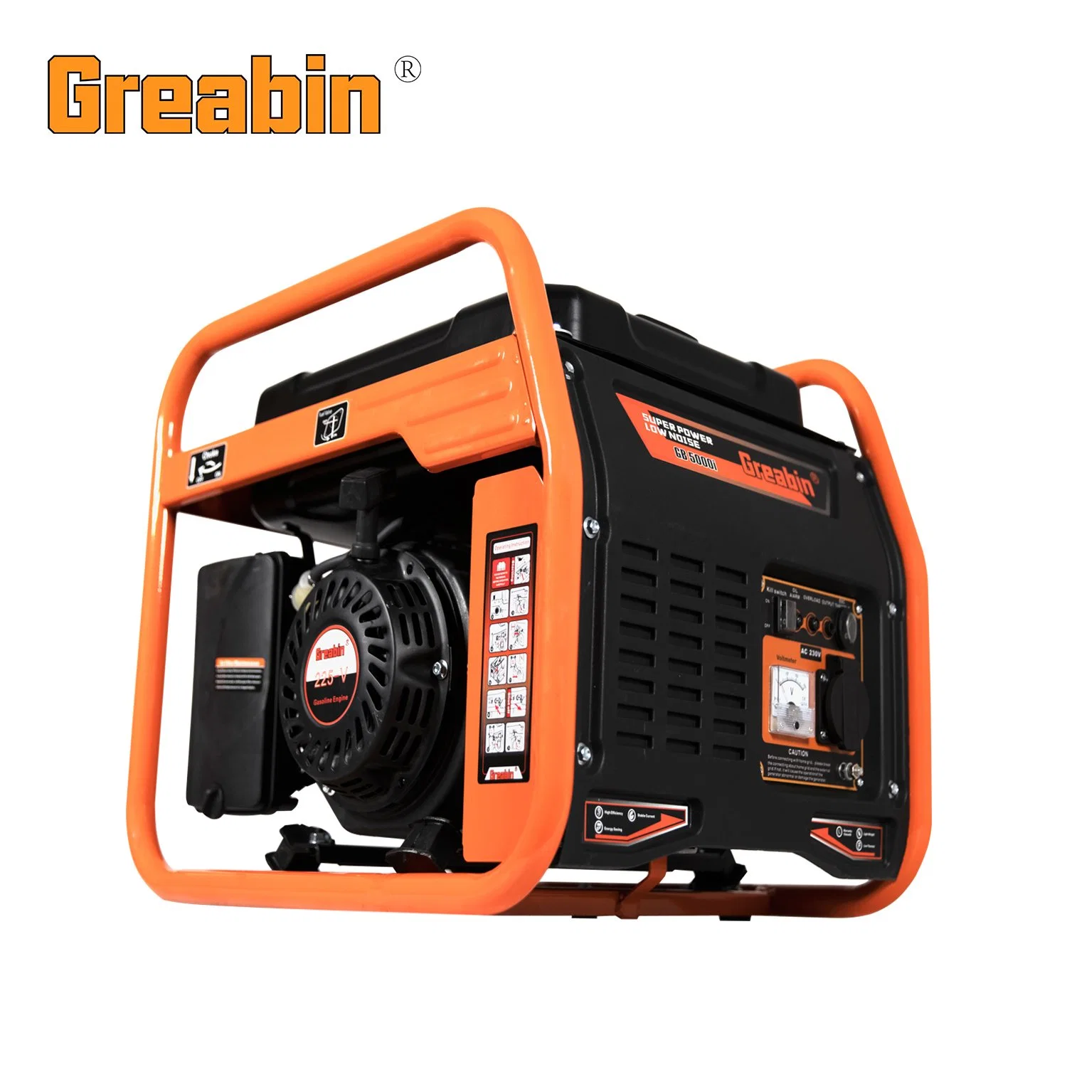 4000W Open Frame Type Portable Inverter Generator Set