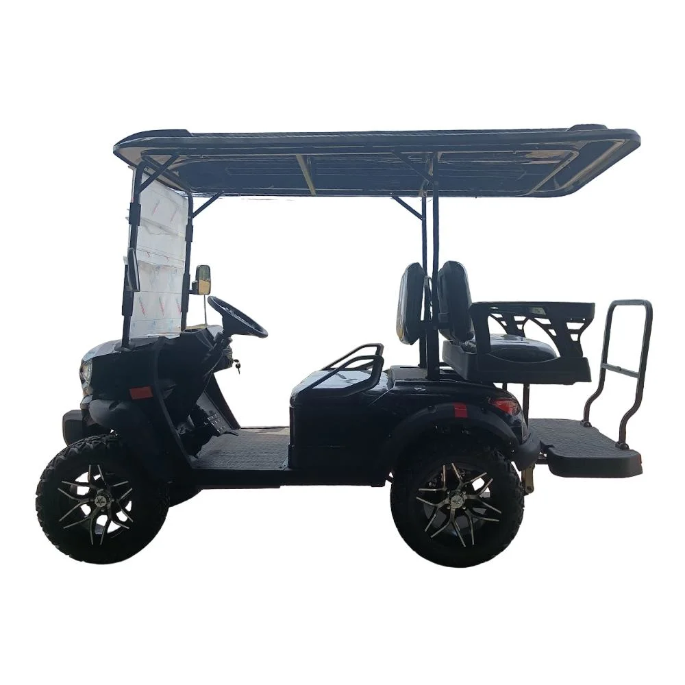 MMC Wholesale/Supplier 90-120km Mileage Range Lead Acid/Lithium Battery/Solar Panels off-Road Hunting Electric Golf Cart 48V/60V/72V 2/4/6/8 Seats Electric Golf Car Golf