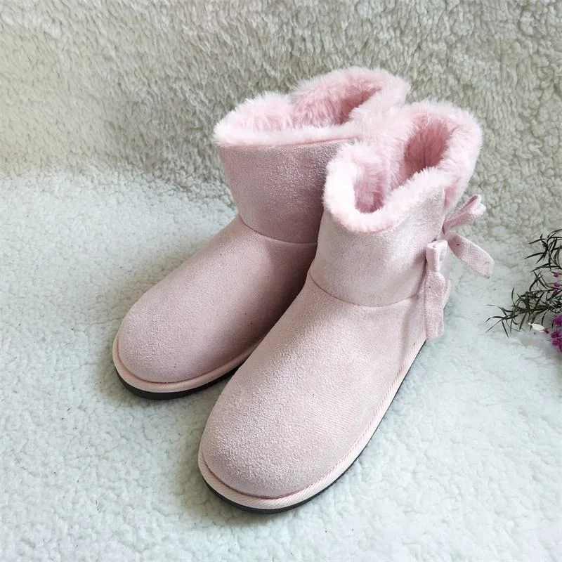 2023 Invierno Nueva cashmere suave engrosado suela cien Frio de la Mujer Botas de moda cálida