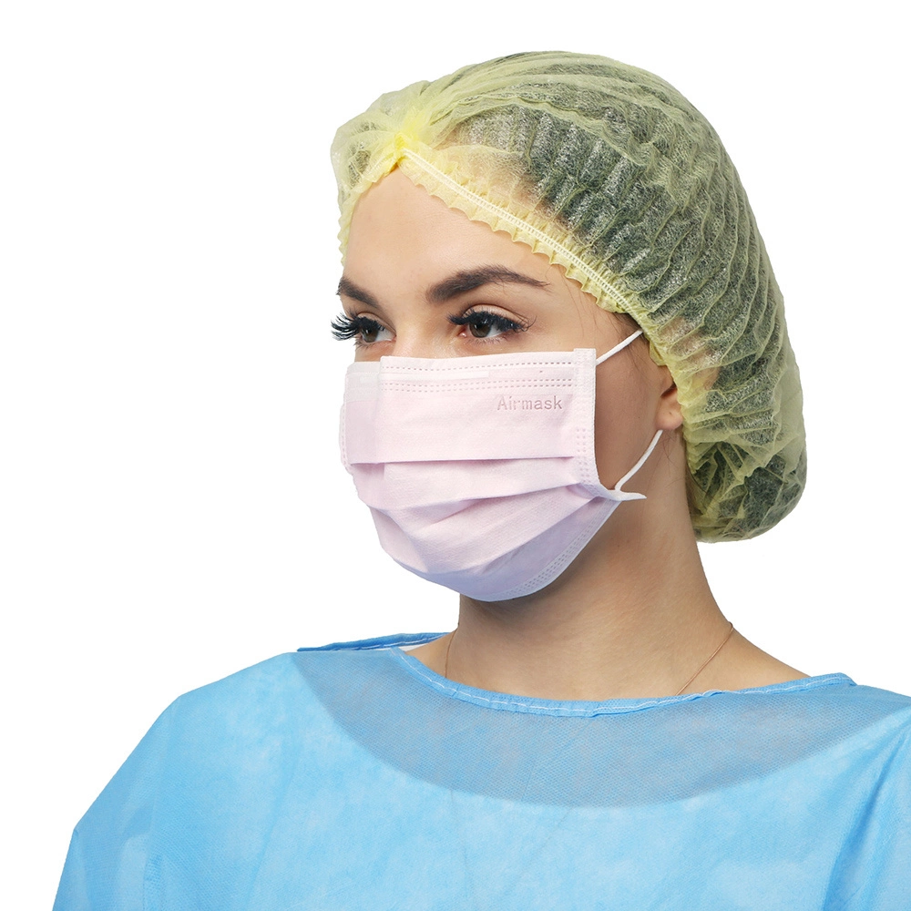 CE Certified 3-Ply Disposable Bacterial Protective Medical Face Mask Earloop Non-Woven Surgical Masks