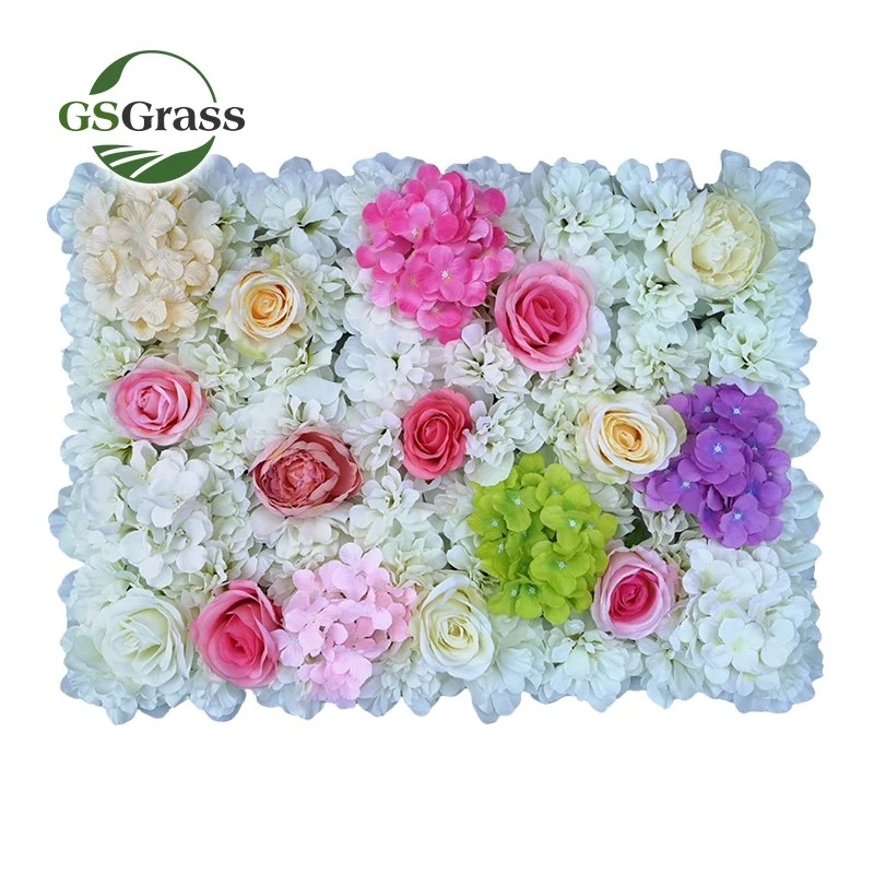 Popular Artificial Hydrangea Wall Plant 40*60cm Wedding Decoration Christmas