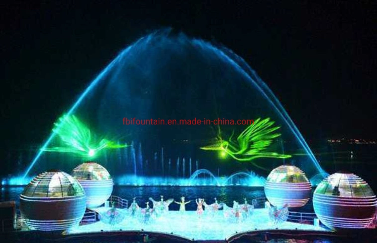 2m Deep Lake Set Floating Water Screen Movie Fountains