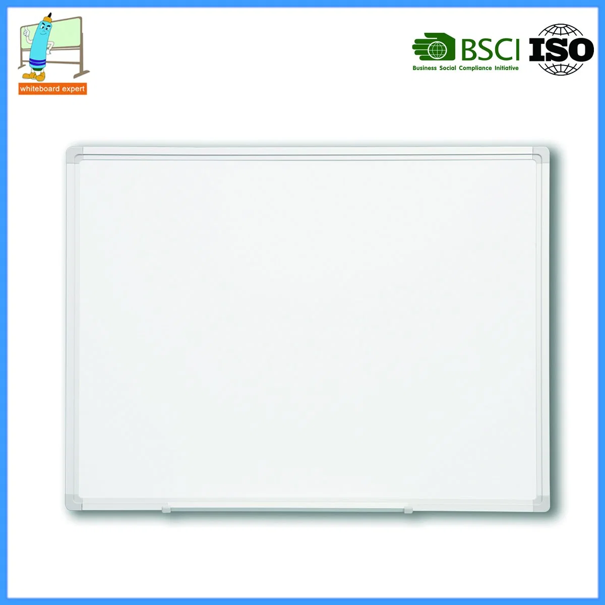 Aw12 30*45 ~ 120*240cm Magnetic Whiteboard with Concealed Mounting Corners