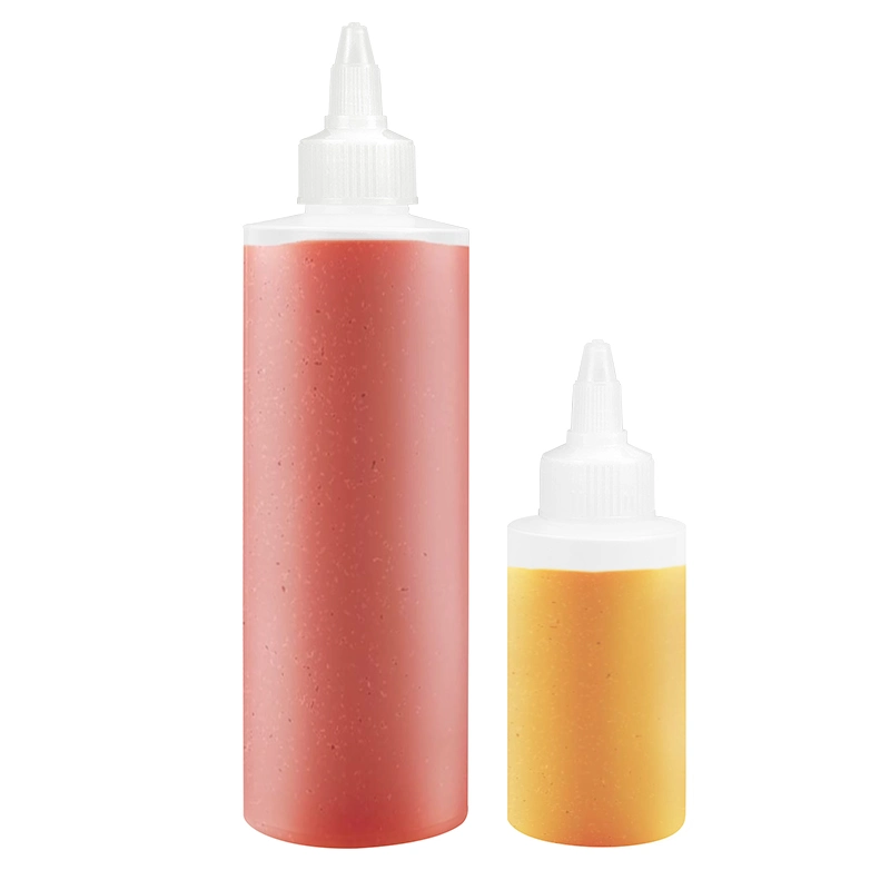 LDPE Soft Empty Plastic Food Grade Sauce Bottle Squeeze Dispenser Bottle