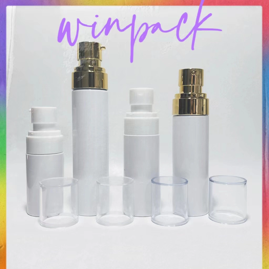 Wholesale/Supplier 100ml Plastic Bottle Aluminum Gold Cap Bottles Skin Care Set