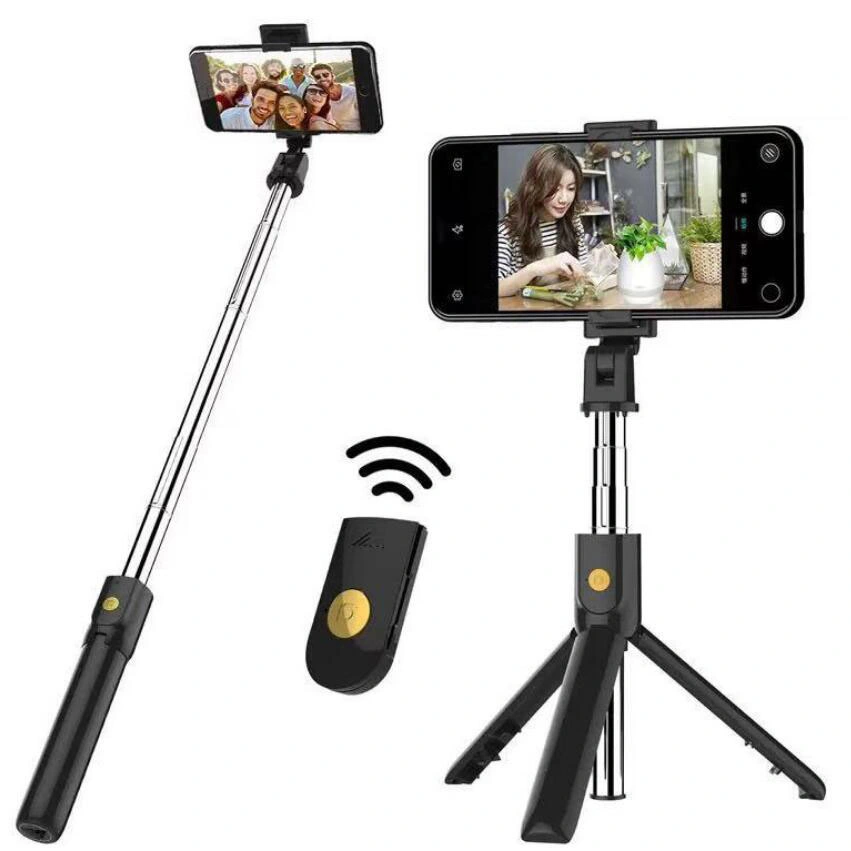 Bluetooth Selfie Stick with Tripod Function 270 Degree Rotation K07