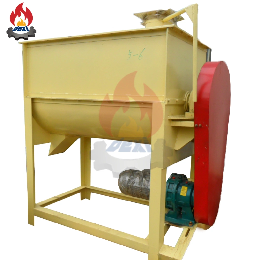 Horizontal Multifunctional Dry Powder Mortar Putty Powder Mixing Mixer Computer Metering Automatic Feeding Mixer Production Equipment