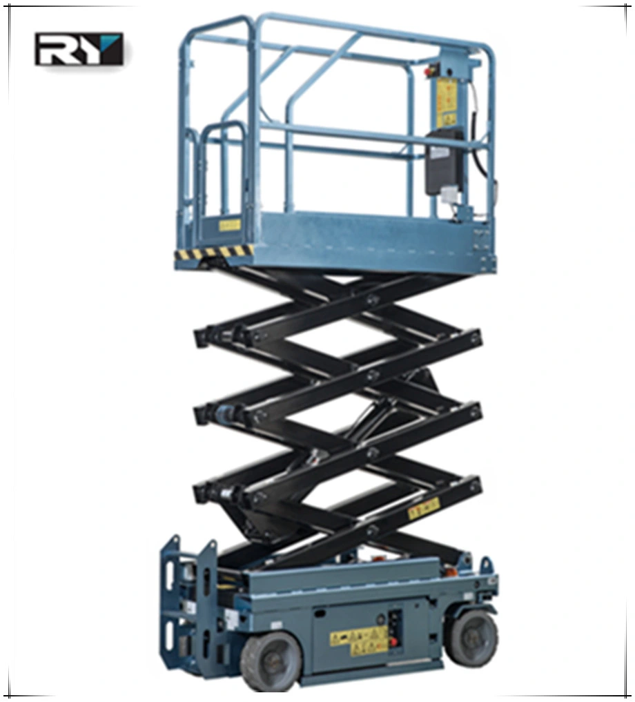 Royal 3m 6m 14m Aerial Work Automatic Access Hydraulic Scissor Lift Platform with Certificate