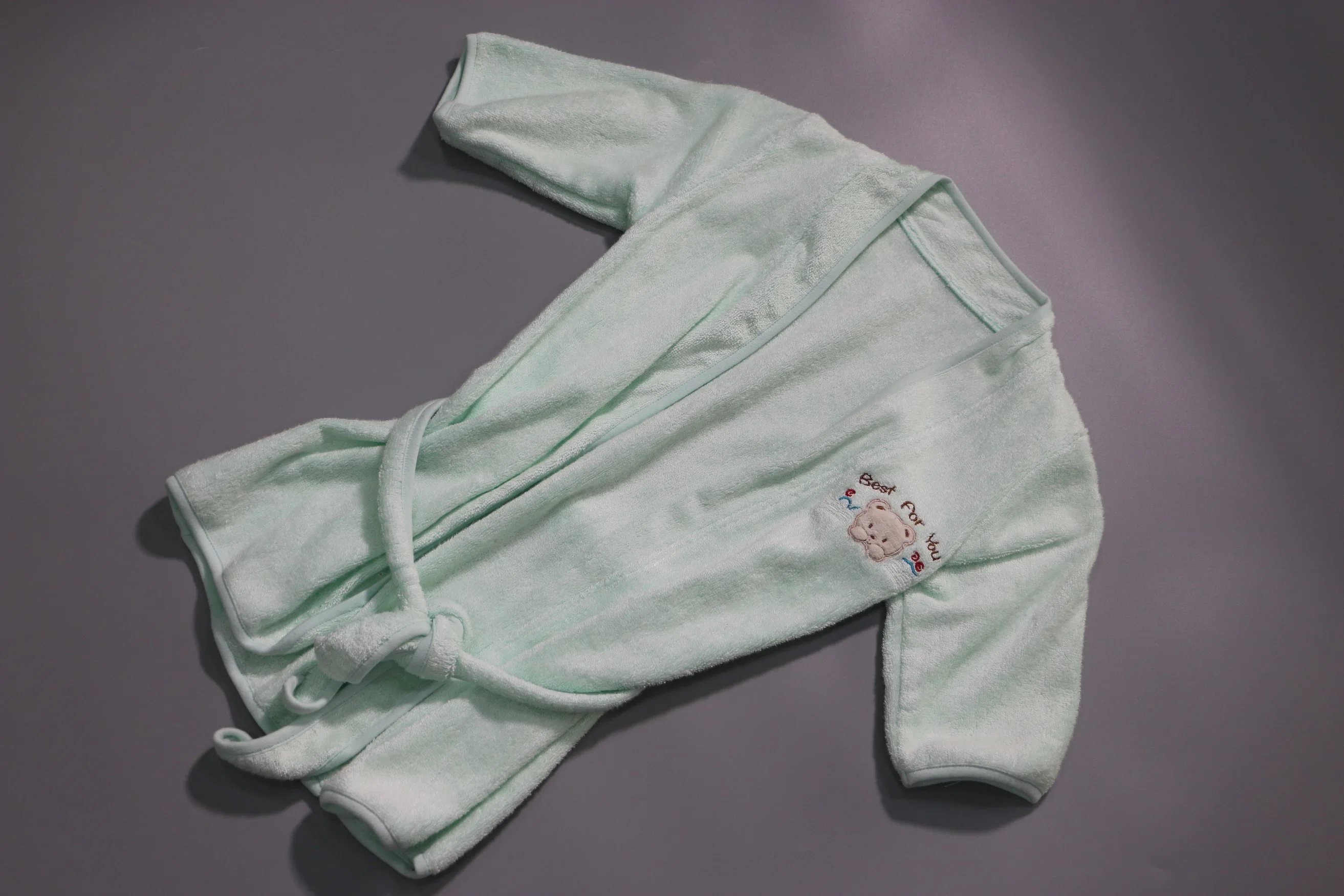 Купальный халат из чистого хлопка малыша, удобные и мягкие