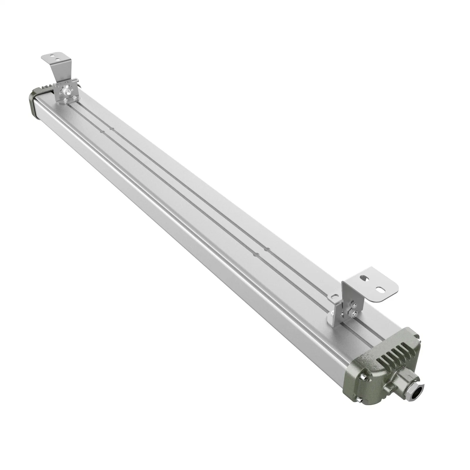 Flame Proof Linear Lamp for Industrial Coal Mine Paint Factory Explosion Proof Linear Lighting for Zone2 Area with Atex Certificate