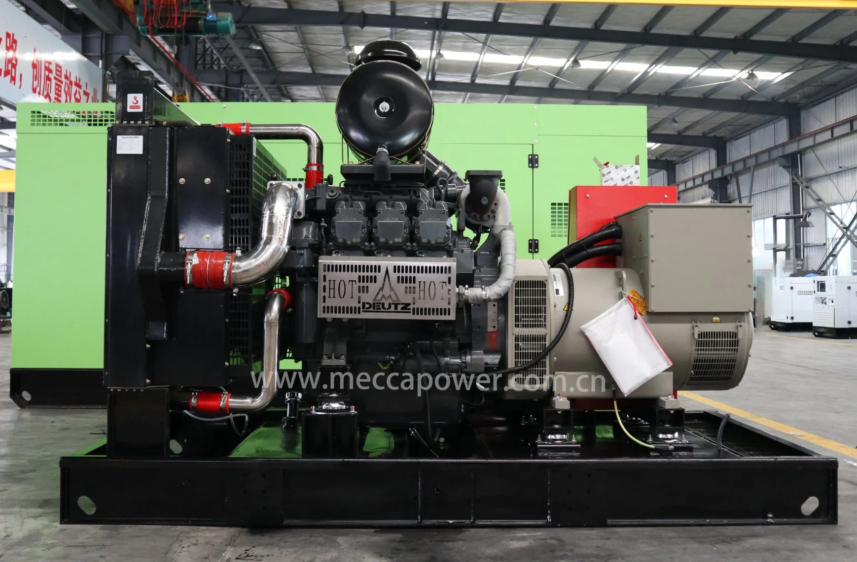 125kVA Open Type Electric Deutz Motor Diesel Generador de Energía Fabricante