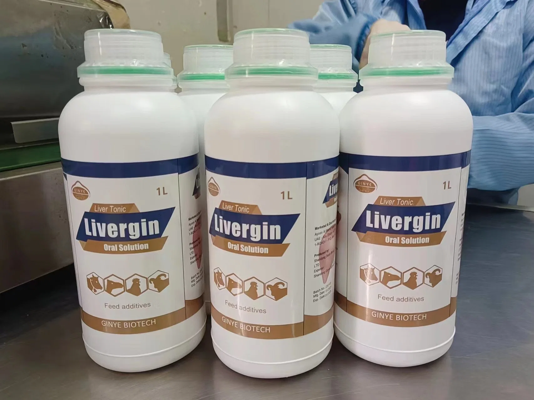 Veterinary Feed Additive Kidney Liver Tonic Oral Solution for Poultry Chicken Broiler