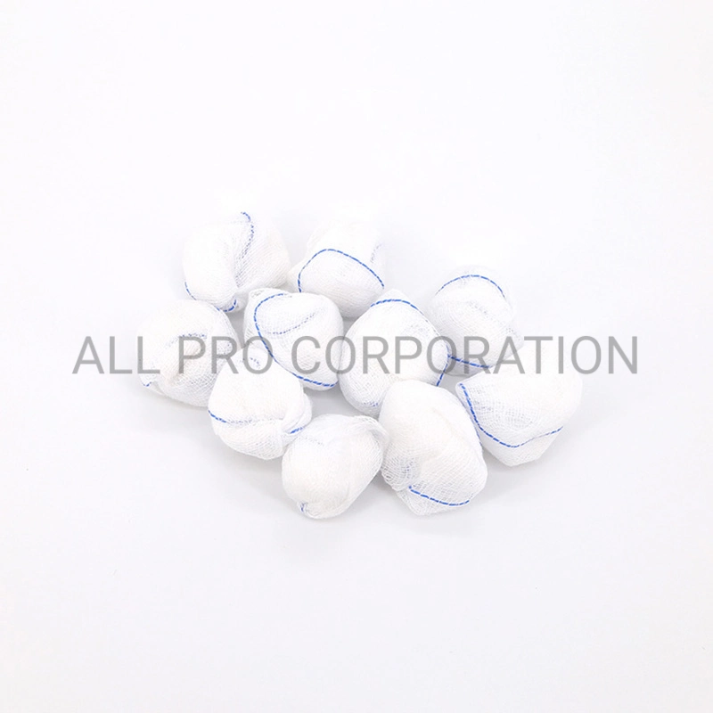 Peanut Gauze Ball Round Shape, Flat Shape, Cap Shape, Triangle Gauze Ball Peanut Shape Spear Shape