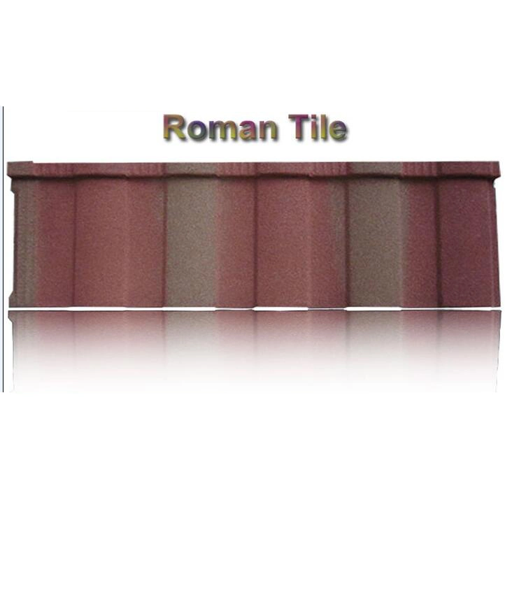 Chinese Imitation Stone Coated Steel Roof Tile for Canada