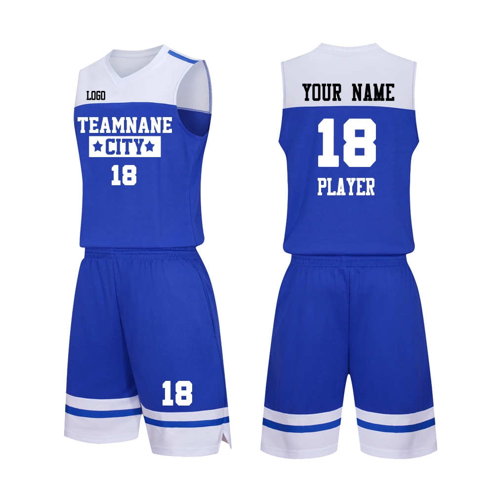 Good Quality Comfortable Fit Sports Training Wear Basketball Mens Jersey Uniform Wear