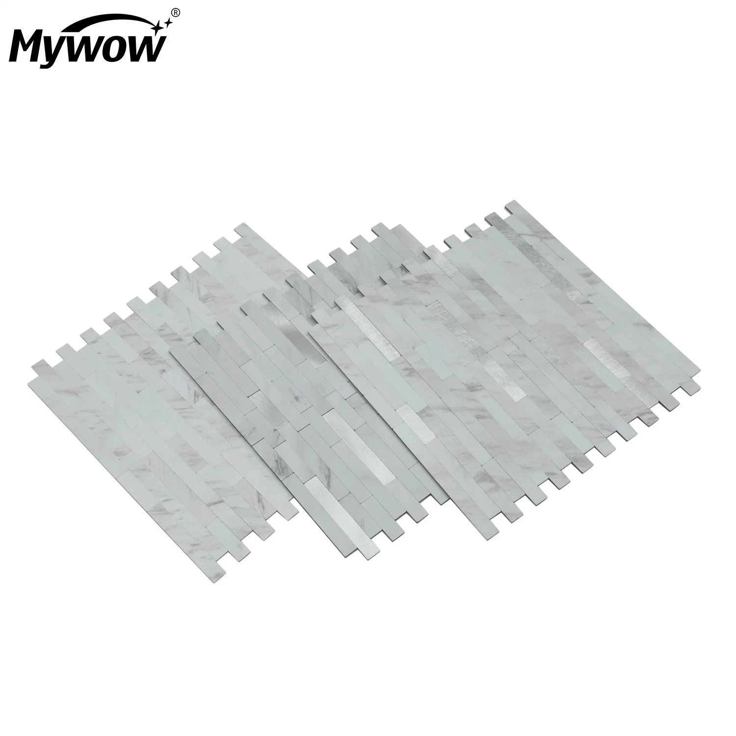 Mywow PVC Plastic Adhesive Vinyl Surface Mosaic Tiles