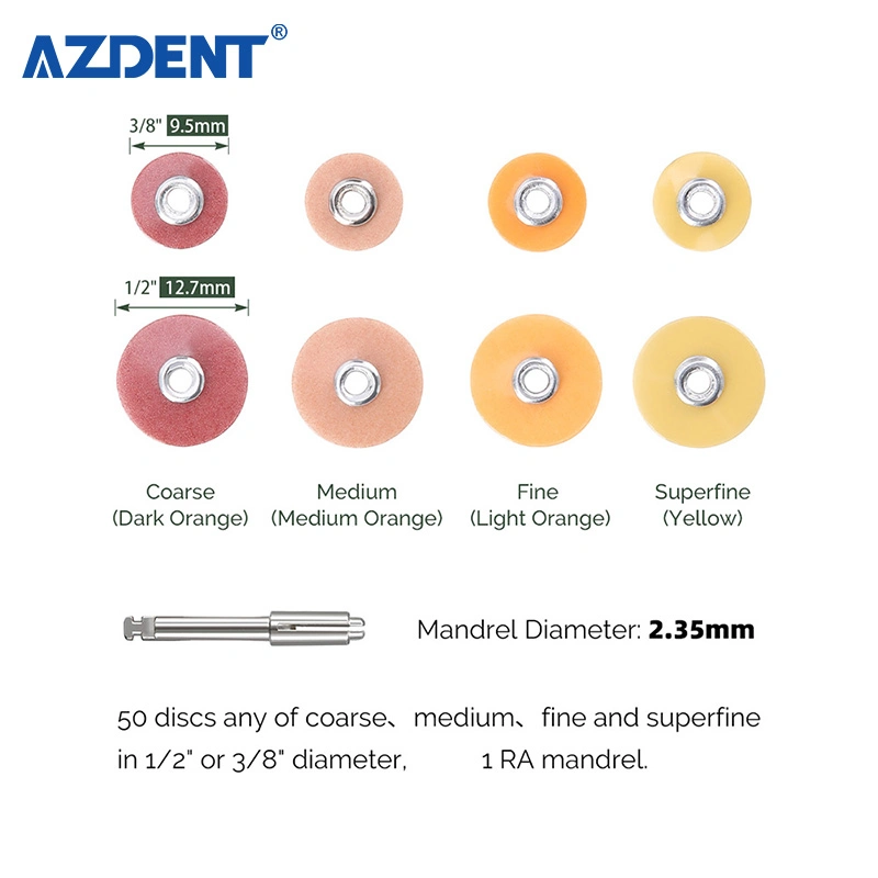 Hot Sale Dental Polishing Discs for Finishing and Polishing Composites 50PS/Bag