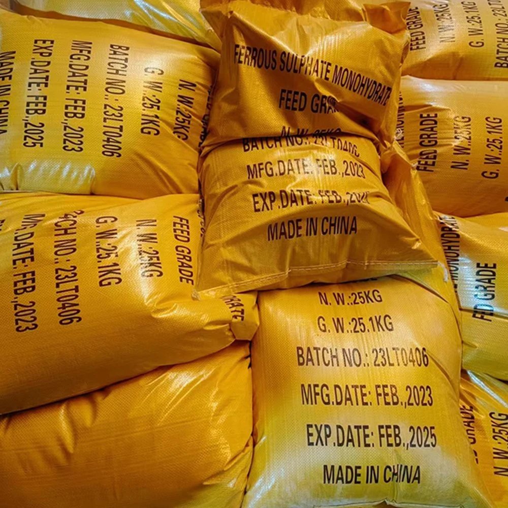 High Purity Inorganic Feed Grade Ferrous Sulfate Monohydrate 91% CAS 17375-41-6