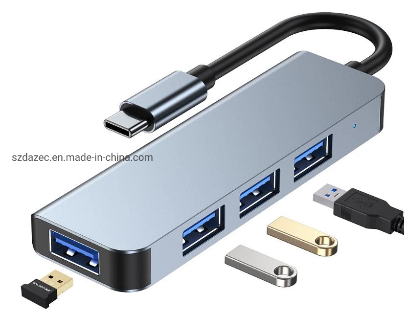 Typ-C Intellectual Adapter Direct Insertion mit 6 Ports für MacBook Air/pro Functional Hub